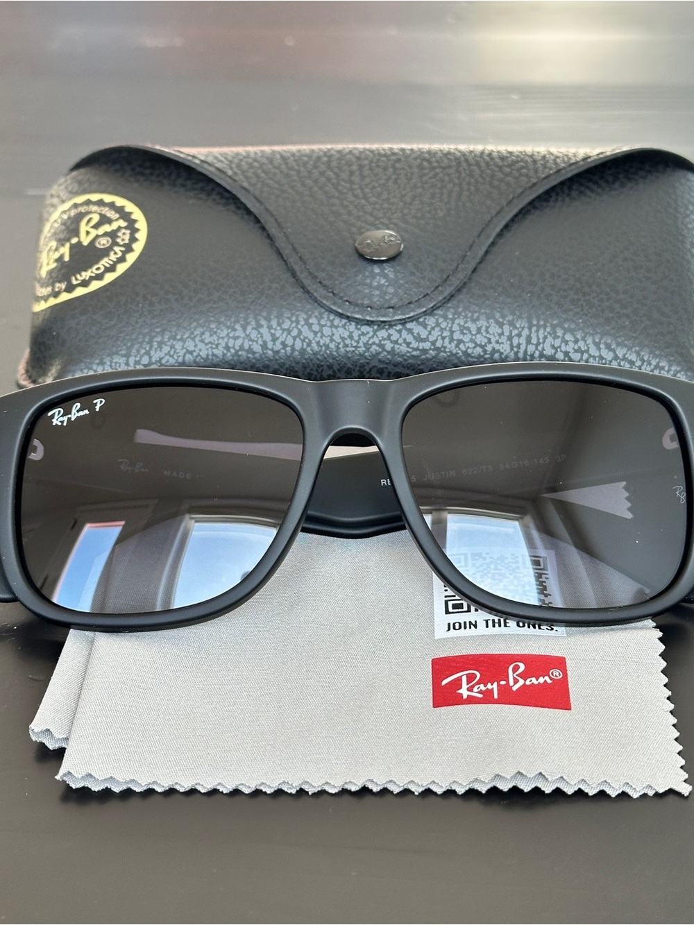 Ray-Ban Justin Polarized Sunglasses - RB 4165